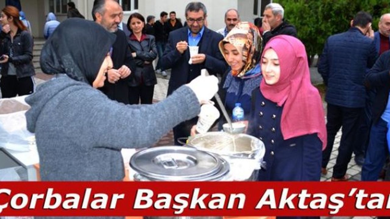 İnegöl belediyesinden öğrencilere çorba ikramı!