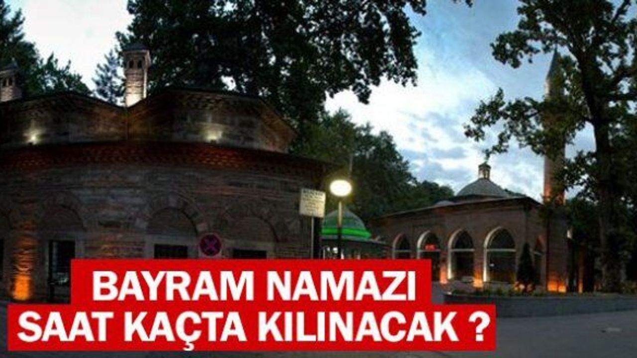 İnegöl İçin Kurban Bayram Namazı Saati