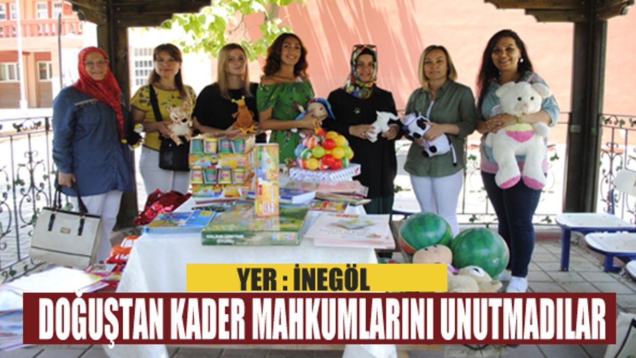 Doğuştan Kader Mahkûmu Olan Çocuklar Unutulmadı  