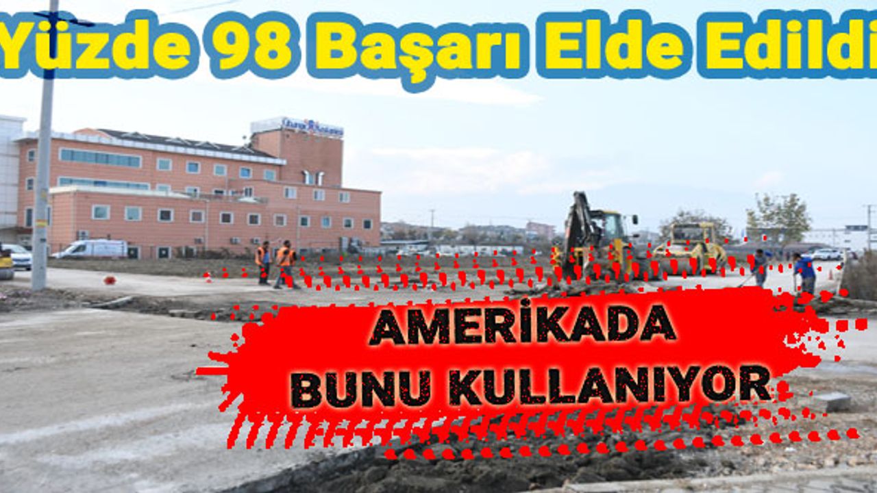 Beton Yol Kaplamasında Yüzde 98 Başarı Elde Edildi