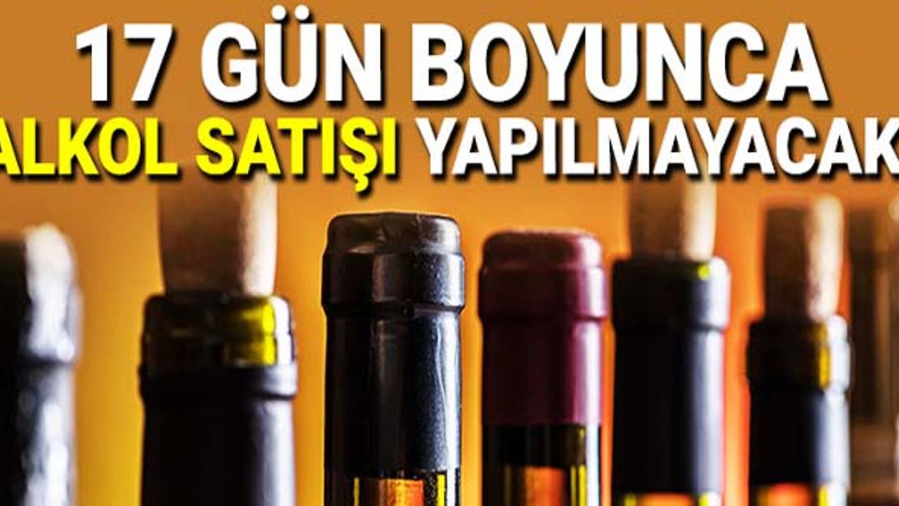 Tam kapanmada alkol satışı yapılacak mı?