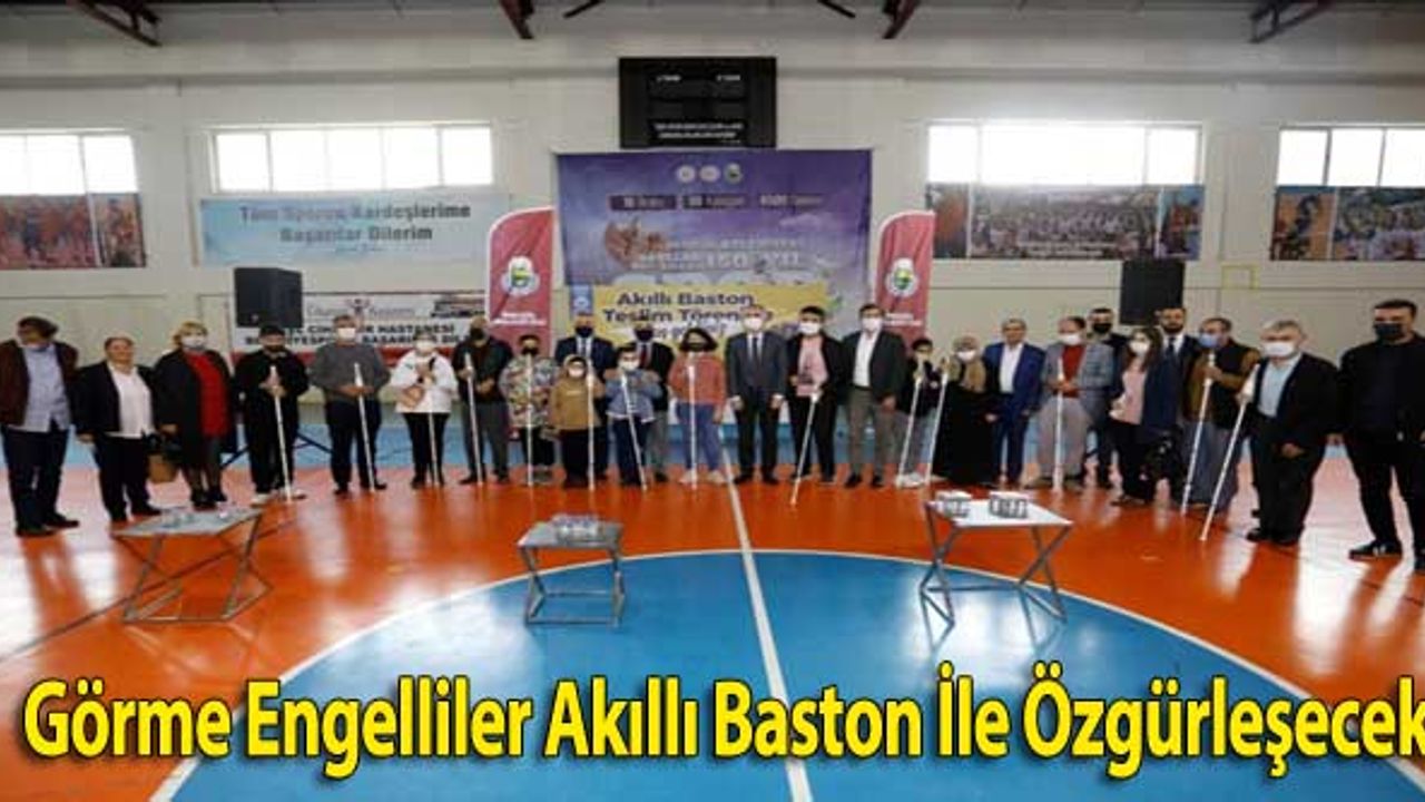 Görme Engelliler Akıllı Baston İle Özgürleşecek