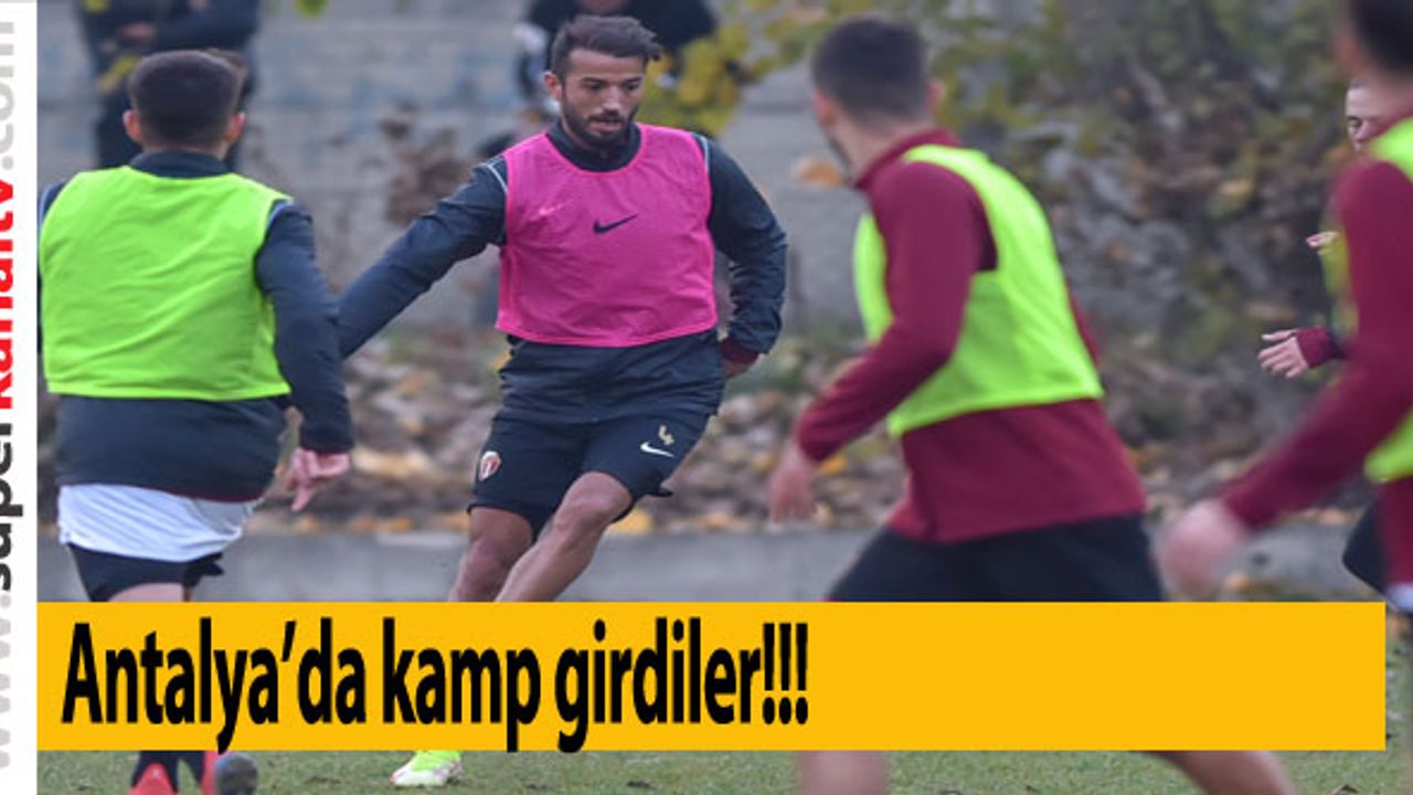 İnegölspor Antalya'da kampa girdi