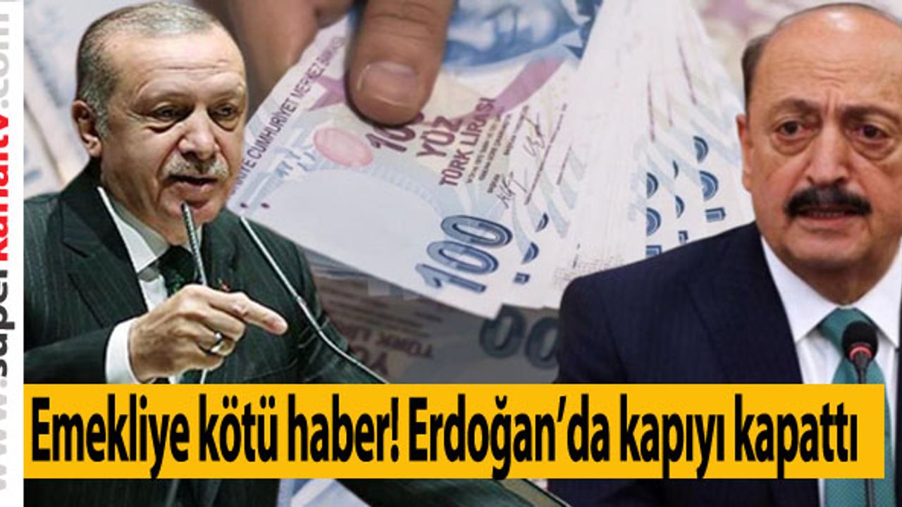 Cumhurbaşkanı Erdoğan: Emekli bayram ikramiyesi Çalışma Bakanımızın dediği gibi 1100 TL olarak yatacak