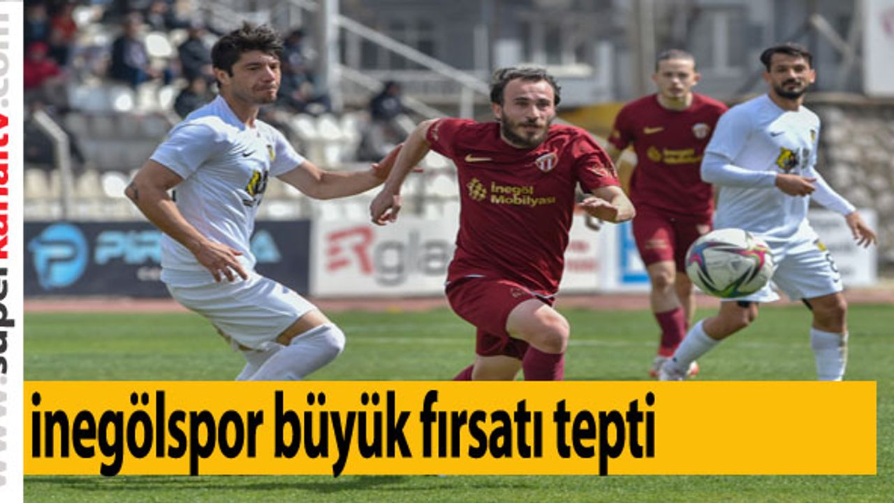 İnegölspor 1 An Zentrum Bayburt Özel İdare spor 1