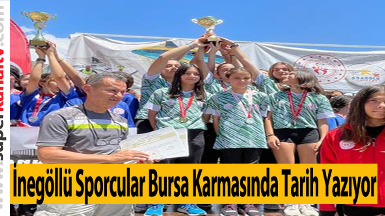 İnegöllü Sporcular Bursa Karmasında Tarih Yazıyor