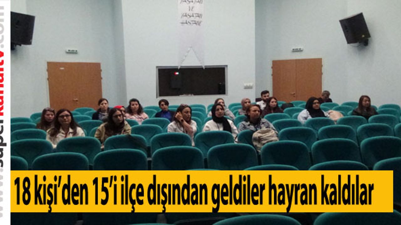 Palyatif bakım hemşireliği programı inegöl’de başladı
