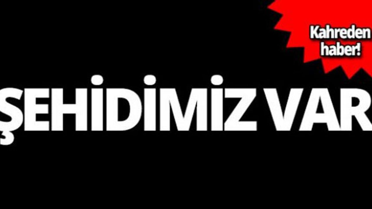 Şanlıurfa'da bir asker şehit oldu