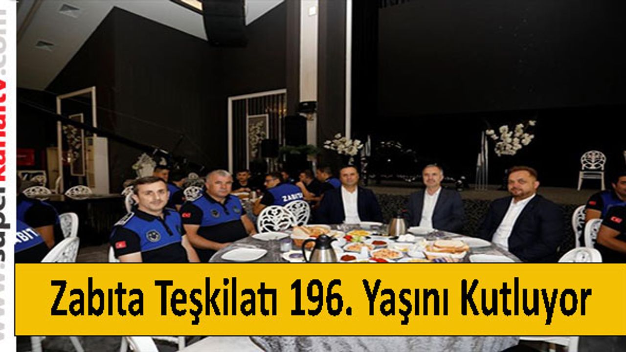 Zabıta Teşkilatı 196. Yaşını Kutluyor