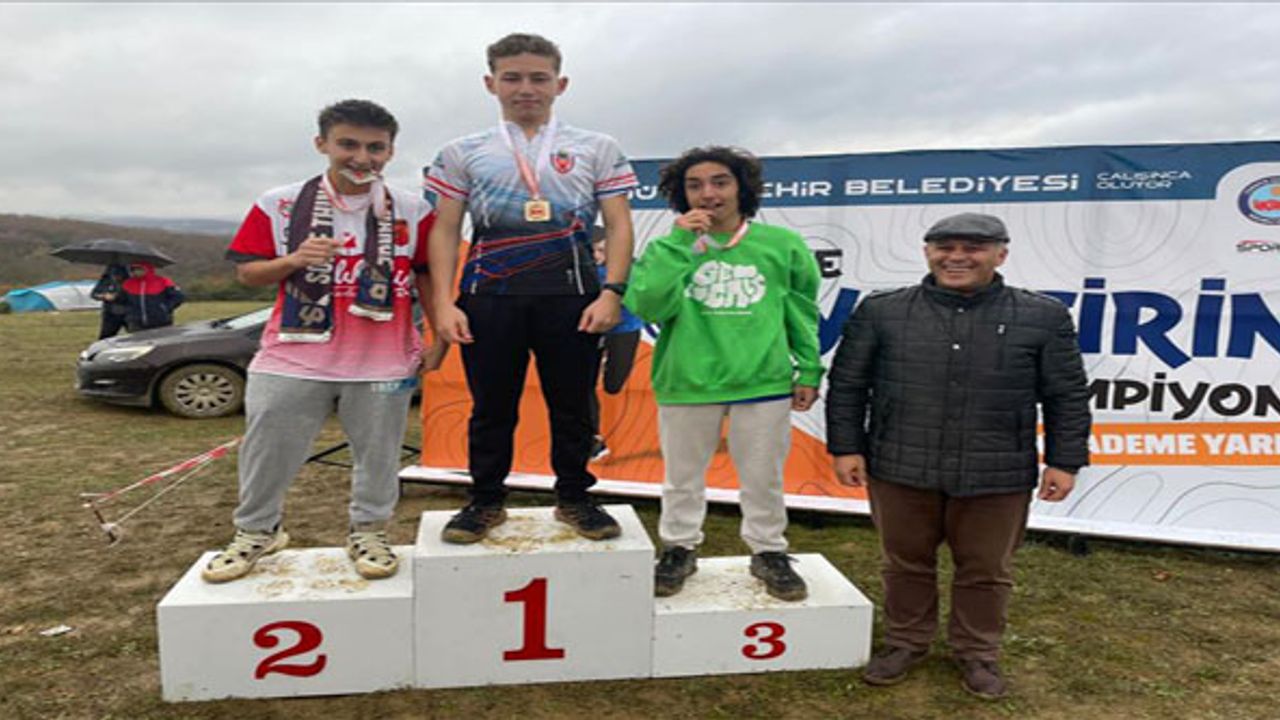 Oryantiring Türkiye Şampiyonasından İnegöl’e 15 Madalya