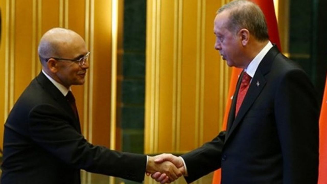 Mehmet Şimşek AK Parti Genel Merkezi'nde Erdoğan ile görüşüyor