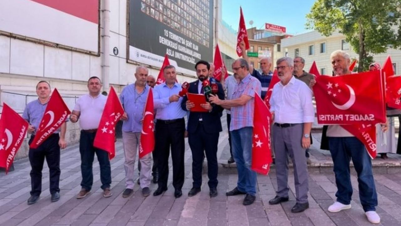 Saadet Partisi Bursa, zamları ele aldı