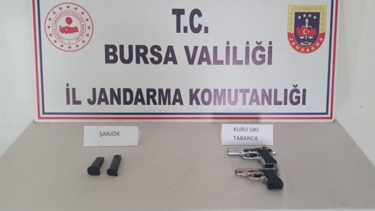 Bursa'da jandarma magandalara göz açtırmadı