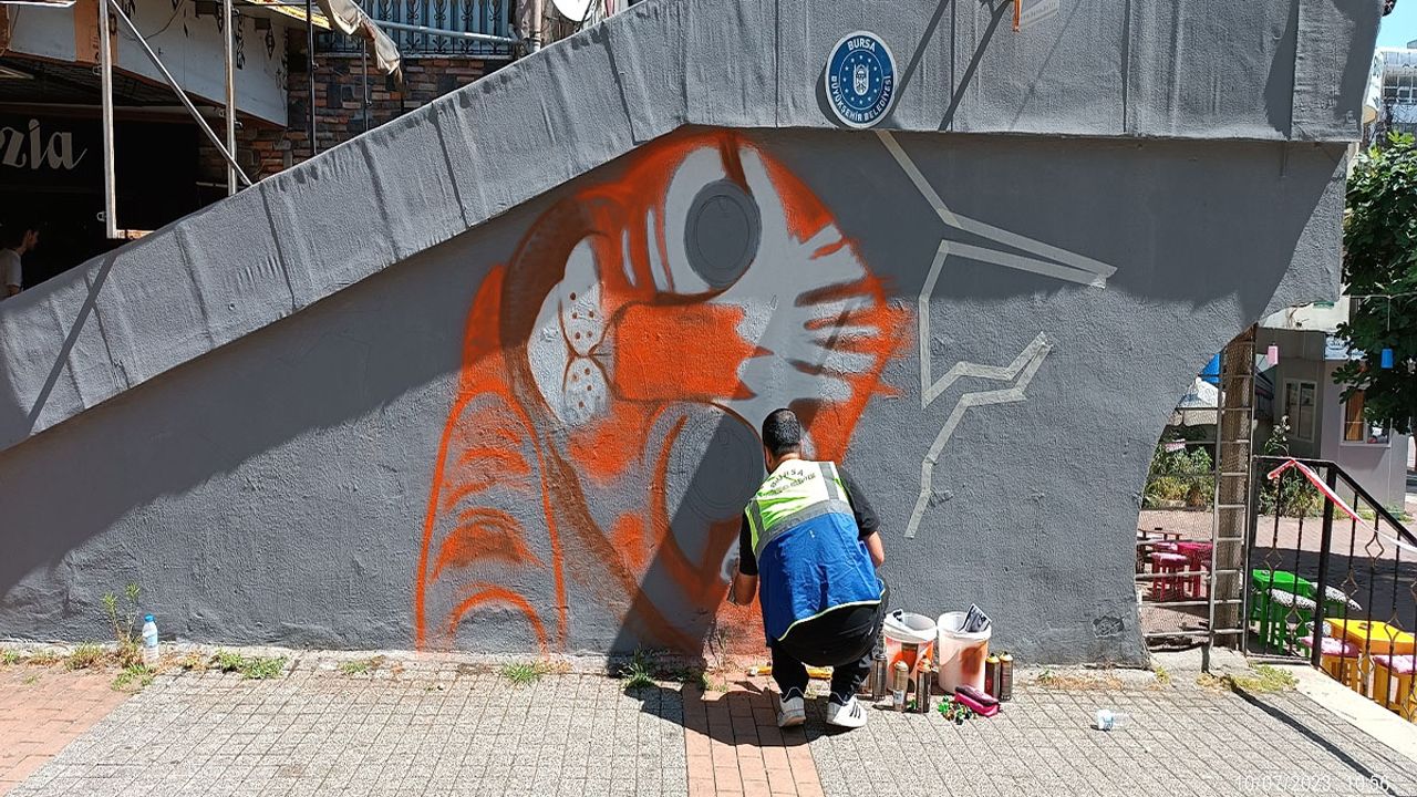 Büyükşehir, sokak sanatında boyut değiştirdi