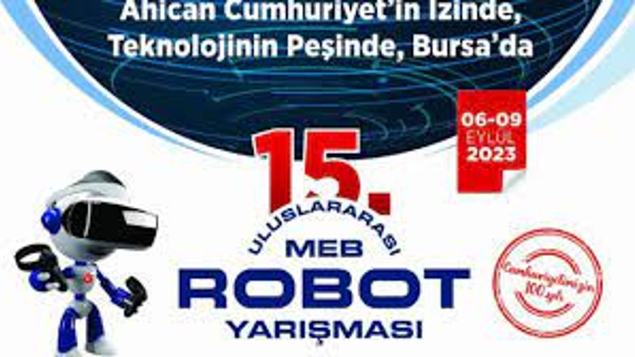 MEB Robot Yarışmasında Heyecan Başlıyor