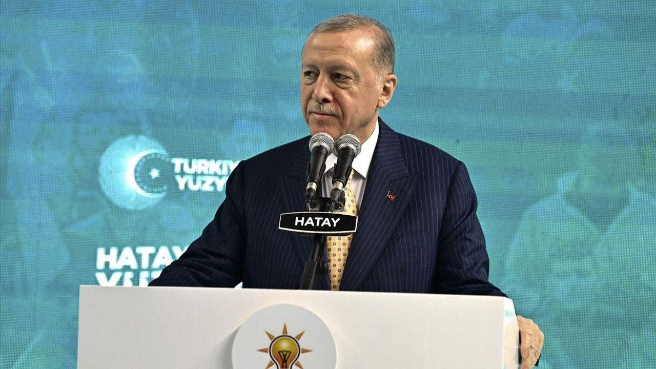 Cumhurbaşkanı Erdoğan seçmeni uyardı: Bakın Hatay garip kaldı