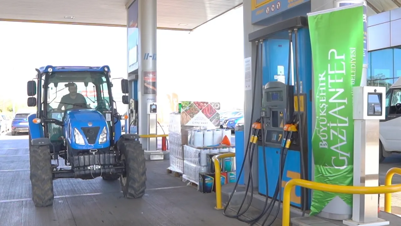 Gaziantep Büyükşehir'den çiftçiye mazot desteği