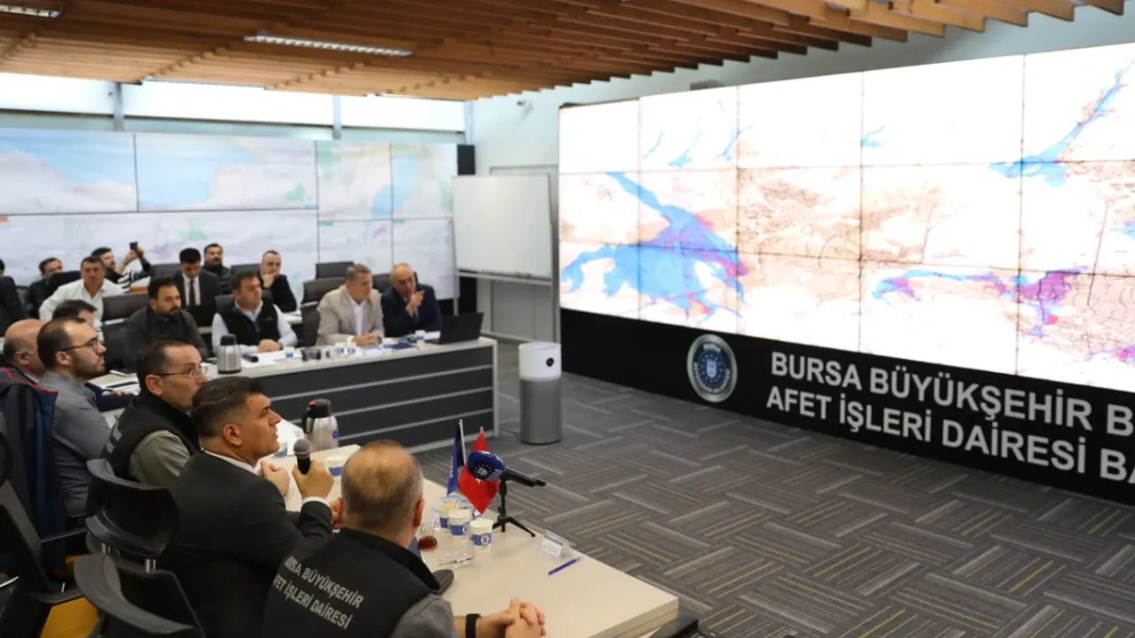 Bursa Büyükşehir, olası acil durumlara karşı hazır