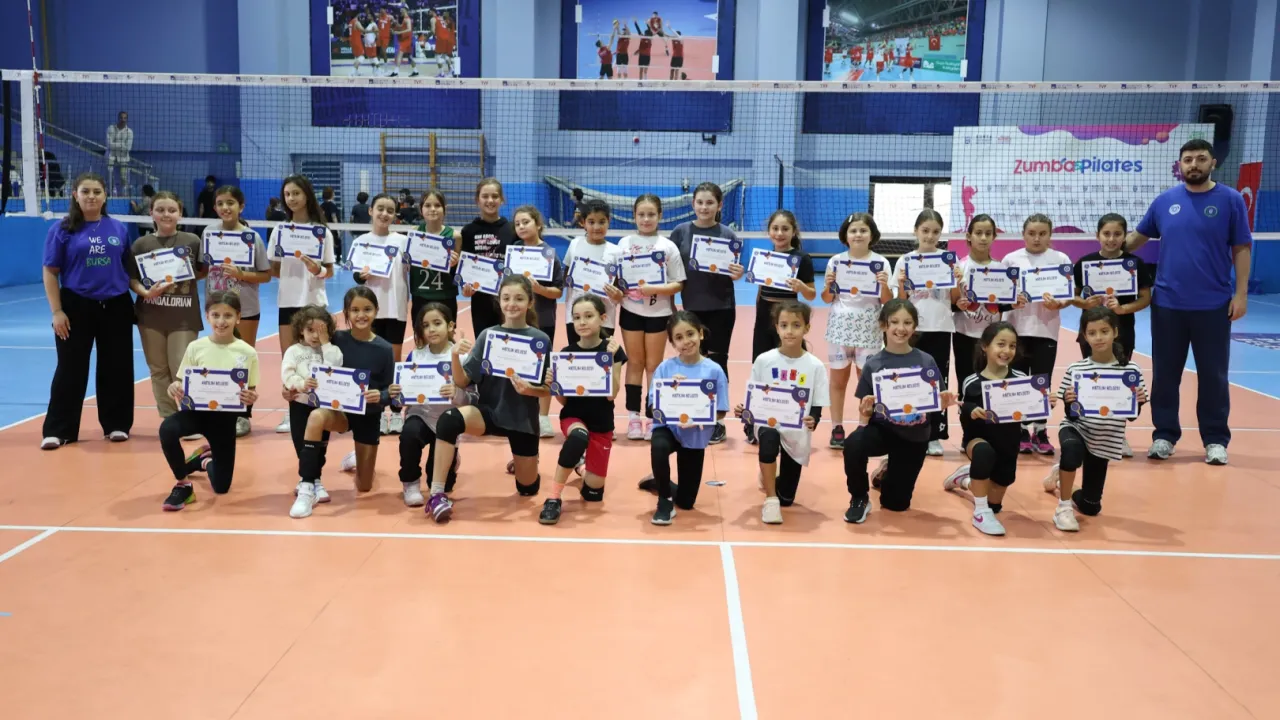 Bursa'da kış spor okullarında ilk dönem tamamlandı