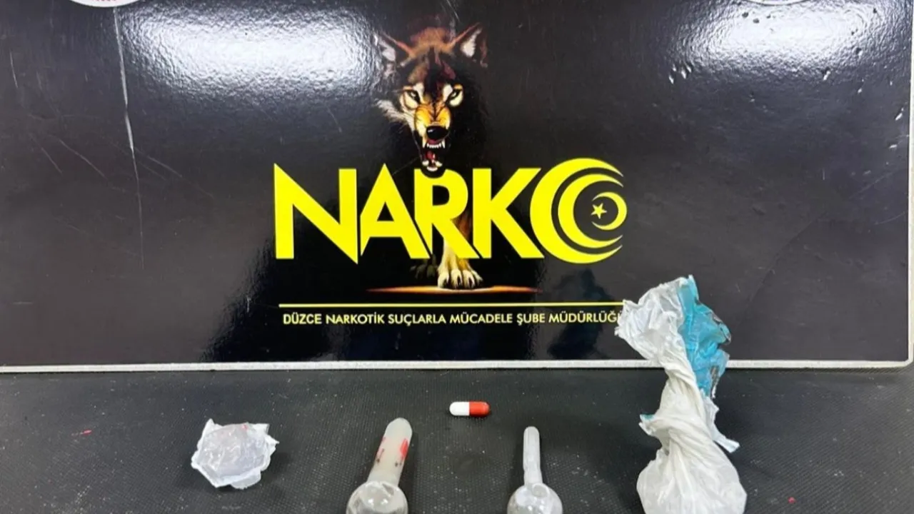 Düzce'de  operasyonu 1 kişi yakalandı