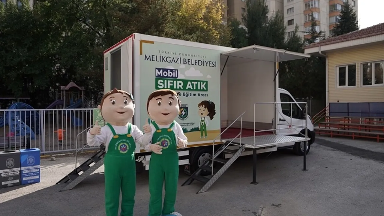 Kayseri Melikgazi'den 'sıfır atık' eğitimi