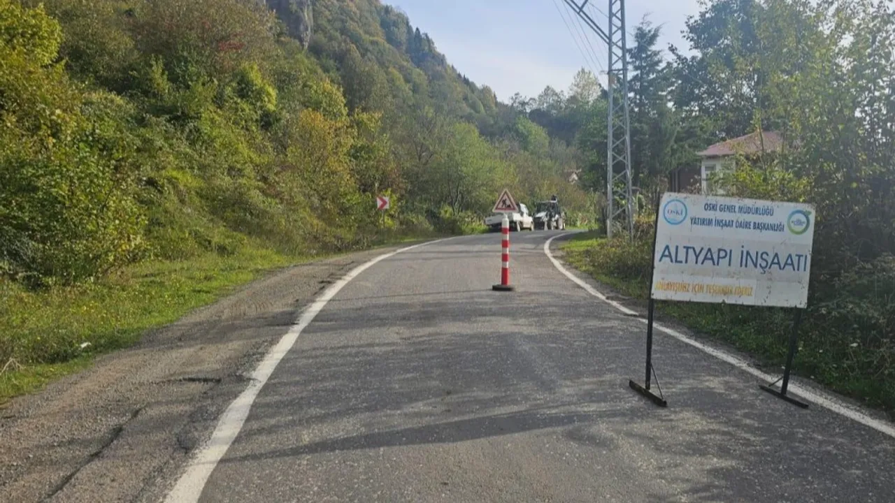 Ordu Gölköy'ün içme suyu altyapısı yenileniyor