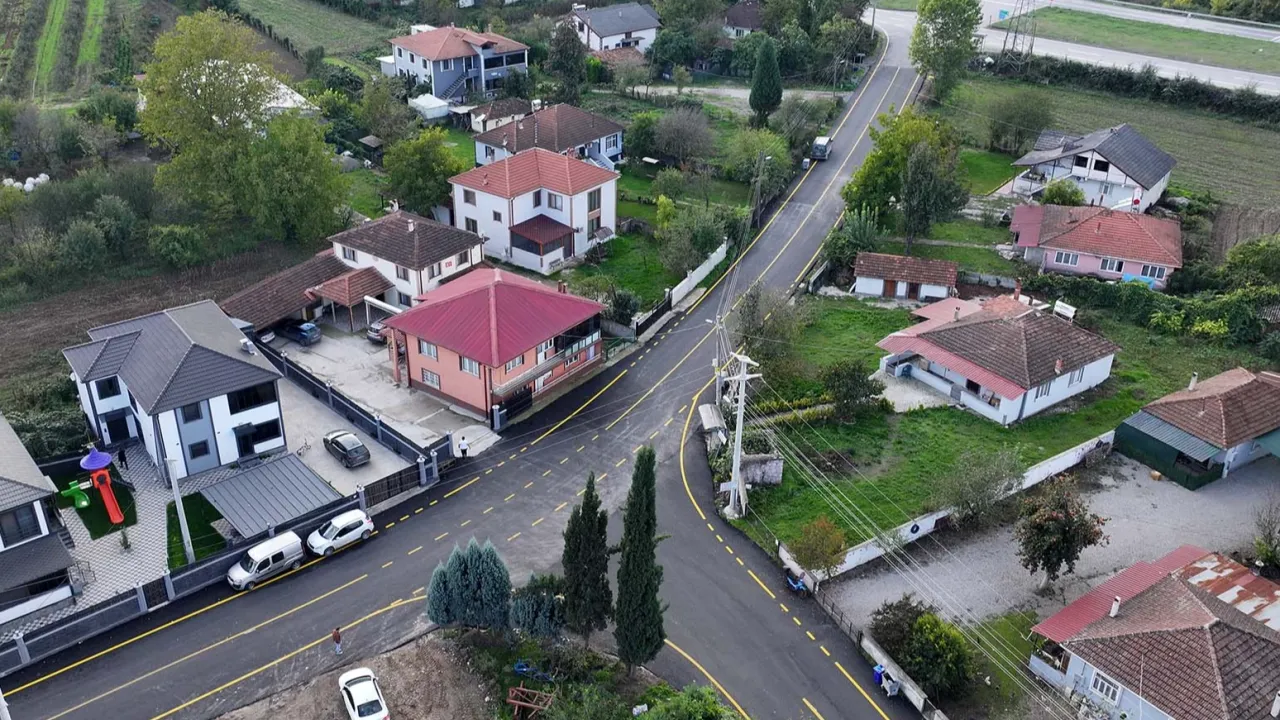 Sakarya Akyazı kırsalında ulaşımda yeni dönem