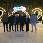 Adana'da 10 noktada yeni yıl ışıklandırması ile renkli görüntüler oluştu