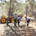 Gaziantep'te orman yangınlarına karşı seferberlik