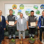 Kayseri Talas'ta dürüstlük ödüllendirildi
