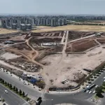 Mezopotamya Kent Parkı'nda çalışmalar eş zamanlı sürüyor