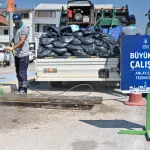 Bursa Büyükşehir'den yağmur suyu ızgaralarında kapsamlı temizlik