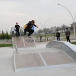 İnegöllü gençlere yeni kaykay park