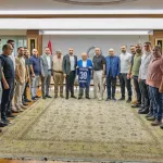 Erciyes 38 FK'dan Başkan Memduh Büyükkılıç'a ziyaret