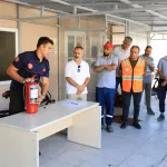 Kayseri Talas personeline yangın eğitimi