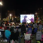 Kayseri Talas'ta yıldızlar altında sinema keyfi sürüyor