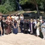 Kursiyer kadınlar doğayı keşfetti