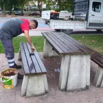 Ordu'da kent mobilyaları yenileniyor