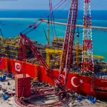 Osman Gazi için kritik aşama! 260 tonluk Alev Kulesi yerine yerleştirildi