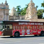 Şampiyonlar, İETT ile İstanbul'da