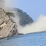 Tirilye Çamlık Tepesi'nde heyelan... Bölgede güvenlik önlemleri alındı
