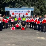 Amasya'da traktör sürücülerine reflektör uyarısı