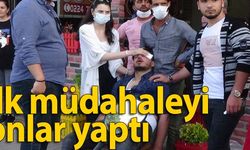 Otomobil ile Elektrik bisiklet çarpıştı 1 ağır yaralı