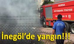 Çalı yangını paniğe yol açtı