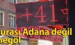 İnegöl'de termometreler 41 dereceyi gösterdi, parklar doldu