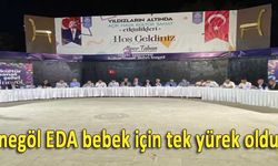 İnegöl EDA bebek için tek yürek oldu