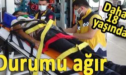Su getirirken 3. kattan aşağı düştü