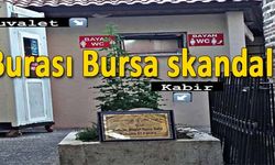 Bursa'da büyük tepki çekti, türbe yanındaki kabin kalktı