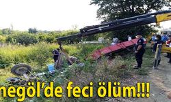 İnegöl'de traktör faciası 1 ölü 1 yaralı