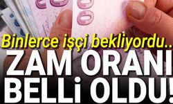 Kamu işçilerinin zam oranı belli oldu!
